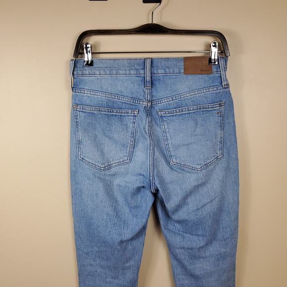 Madewell The Perfect Vintage Jean in Coney Wash: Destroyed Edition Size 26 - Picture 6 of 10